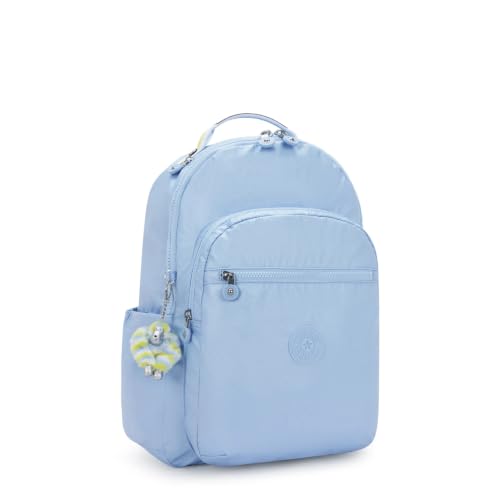 Image of Kipling Women's Seoul Bts 15 inch Laptop Backpack, Durable, Roomy with Padded Shoulder Straps, Built-In Protective Sleeve