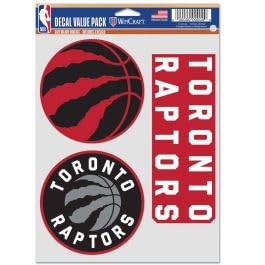 Autocollants Toronto Raptors WinCraft pour personnaliser vos objets