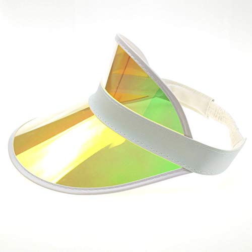 Image of Surkat Plastics Clear Sun Visors UV Protection Hat Cap Headwear Sunhat for Golf Tennis Beach Cycle
