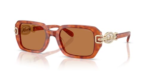 Coach Women's Hc8425u Universal Fit Rectangular Sunglasses2