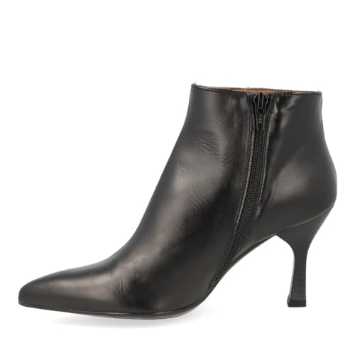 Patricia Miller - Botines de piel con tacón fino de 8 cm 5138 para: MUJER color: NEGRO talla: 39