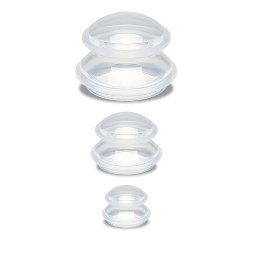 RAYVBLO Silicone Cupping Therapy Set Cupping Kit for Massage Therapy Massage Cupping Cups for Household Cellulite Joint Pain Muscle Pain
