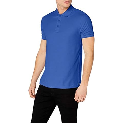 Fruit of the Loom Men's Polo Shirt, Royal Cover