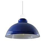 DIMENSIONS : La hauteur de haut en bas de l'abat-jour est d'environ 17 cm et la largeur d'un côté à l'autre est de 29 cm. Le diamètre du trou est de 4 cm.