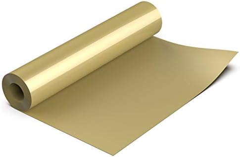 Monicut Permanent White HTV Vinyl 12Inch x 15Feet Matte Heat Transfer Vinyl Roll for Silhouette/Cricut/Brother Easy to Cut&Weed, Iron on Vinyl Design for T-Shirts, Hats, Bags, and Other Textiles