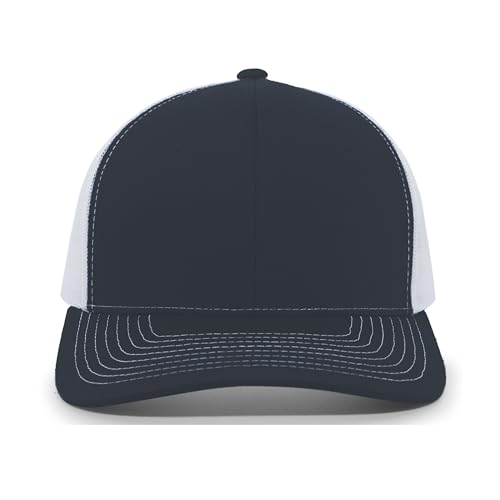 Image of Pacific Headwear Contrast Stitch Trucker Snapback