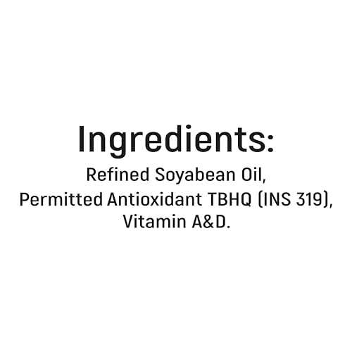 Image of Vitalife Refined Soyabean Oil 1 Litre Pouch | Soya Tel | Pure Edible Cooking Oil | High in Omega-6 PUFA | Fortified with Vitamin A & D | Ideal for Cooking, Frying & Baking