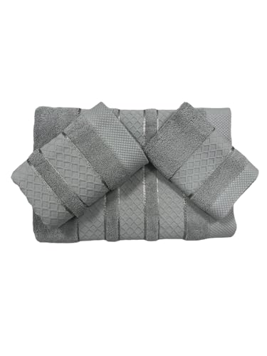 Mellow Fiber Set di 3 asciugamani di fascia alta, super
