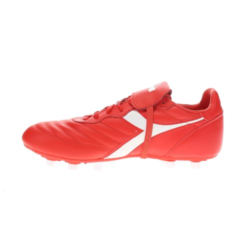 Diadora Mens Brasil Lt T Mdpu Soccer Cleats - Red - Size 12 M3