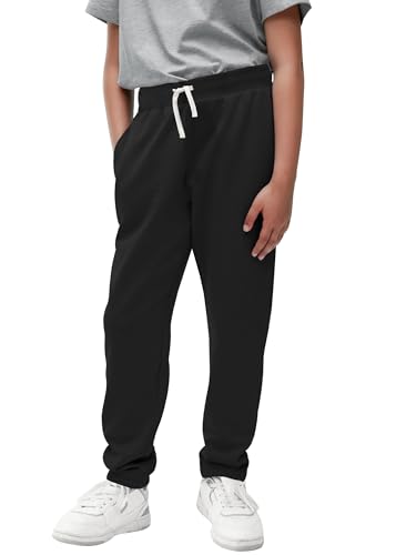 3 Pack Sweatpants Boys,Cotton Toddler Jogger Pants with Drawstring for Kids Toddler Boys3