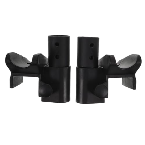 Abaodam 車椅子用アームレストバックルとサポートブラケット 1組 取り外し可能なアームレストキャッチ ユニバーサルマウントソリューション 電動椅子用アームラッチ用ハードウェアファスナー