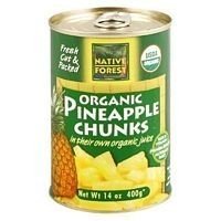 Native Forest Pineapple Organic Chunks, 14-Ounce (Pack of 6) ( Value Bulk Multi-pack)