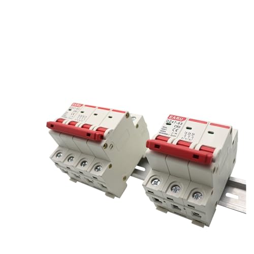 Disjoncteur miniature 6KA DZ47 triphasé protégeant contre surcharges - 3
