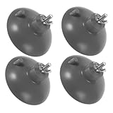 VICASKY 4 Stück Saugnäpfe Pvc Industrielle Saugnapffüße Für Pommes Frites Maschinen Wurstfüller Mühlen Rutschfeste Befestigung Gastronomiegeräte