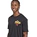adidas Men's Food Sauce Graphic T-Shirt, Black, Medium/Tall