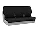 Coverking Rear Custom Fit Seat Cover for Select GMC C3500 Models - Ballistic (Black)