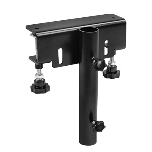 Monte De Poste De Bandera De Camión, Soporte De Bandera Automotriz, Montaje En Cama De Asta De Asta, Resistente A La Intemperie, Diseño Portátil, 26.67 Cm/10.5 Pulgadas, Negro, Para Eventos Deportivos