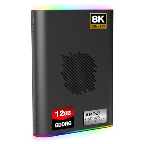 ONEXGPU2 国内正規品 ポータブルeGPU 外付けグラフィックボード USBハブ機能 USB4/OCulink接続 HDMI/DisPlayPort映像出力 有線LANポート M.2SSD増設スロット搭載 (Radeon RX 7800M GDDR6 12GB) ONEXGPU2 国内正規品 ポータブルeGPU 外付けグラフィックボード USBハブ機能 USB4/OCulink接続 HDMI/DisPlayPort映像出力 有線LANポート M.2SSD増設スロット搭載 (Radeon RX 7800M GDDR6 12GB)