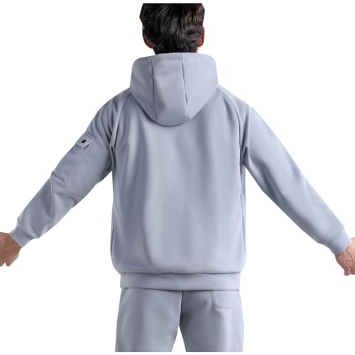 Mens Hoodie Big and Tall Long Sleeve Hooded Sweatshirt Lightweight Loose Fit Pullover Fall Winter Clothes 20254