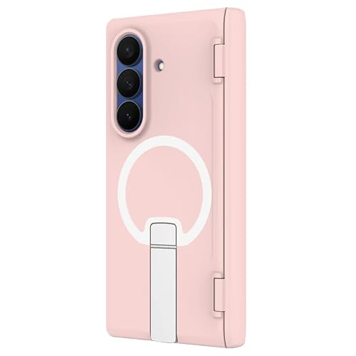 CYBERGARAGE�E�݊��i Galaxy Z Fold8 Ultra �Ή� �P�[�X �J�o�[ �܂肽���݌^ �v���X�`�b�N Qi�[�d ���C�����X�[�d �Ή� �X�^���h�@�\(�s���N) [���s�A���i]