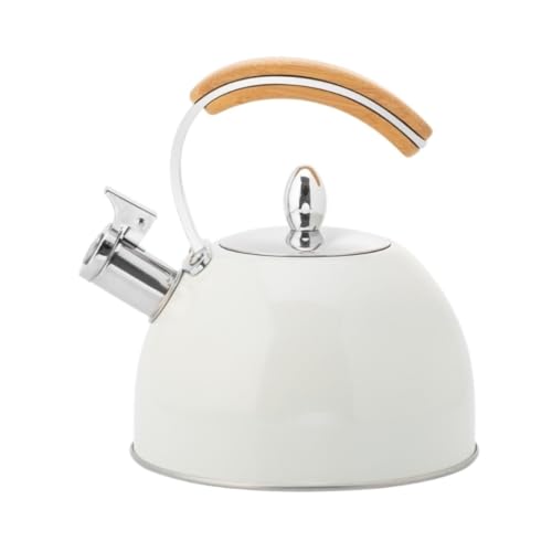 Whistle Kettle Teakettle Vintage en Métal | Ne Ratez Plus Jamais l'Ébullition de l'Eau