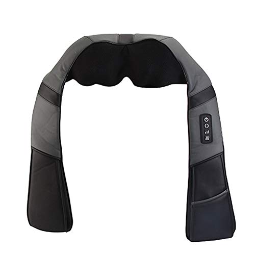 LilyAn Back Neck Shoulder Massager with Heat - Deep Tissue Kneading Electric Back Massage for Neck, Back, Shoulder, Waist, Foot - Shiatsu Full Body Massage, Relax Gift for Her/Him/Friend/Dad/Mom