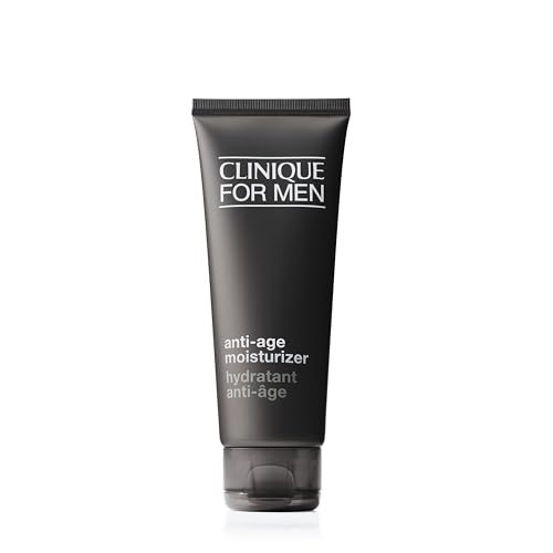 La Mejor Lista de Clinique Happy For Men los preferidos por los clientes. 40 Clinique For Men Anti-Age Moisturizer | Crema Hidratante con Ácido Hialurónico y Glicerina | Combate Signos de Envejecimiento