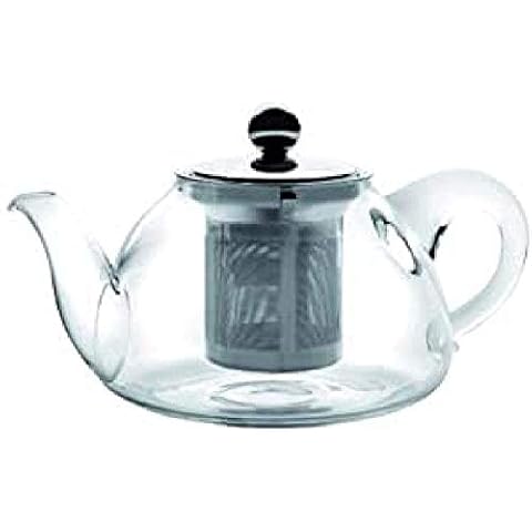 IBILI - Tetera de cristal con filtro Stove, Borosilicato, 0.45 litros Cover