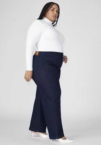 ELOQUII Women's Plus Size The Trouser Jean2
