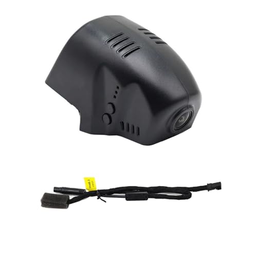 Toiumops Dash Cam for VW Golf Mk7/2013-2021 Mk8/2022-2024, 3840Px2160P Car DVR Dash Cam With Night Vision(None SD Card/Front Black A)