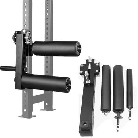 Máquina de extensión de piernas y rizos – Accesorio de placa ajustable para entrenamientos mejorados, compatible con estaciones de prensa de piernas