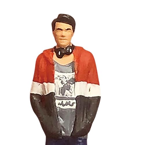 Figurines miniatures rouge décoration maison poupée kit accessoire - 5