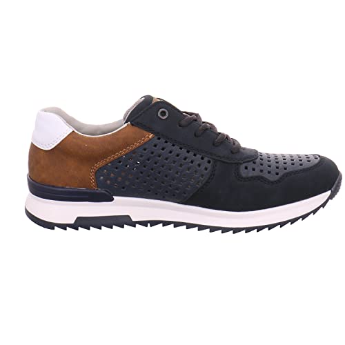 Rieker 16106, Scarpe da Ginnastica Uomo, Blu, 41