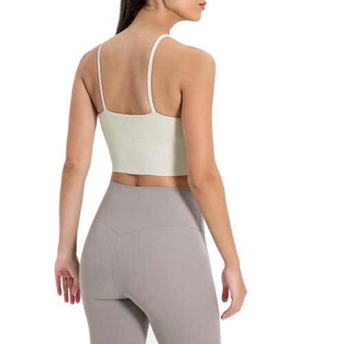 Image of Lemedy Women Padded Sports Bra Fitness Workout Running Shirts Yoga Tank Top