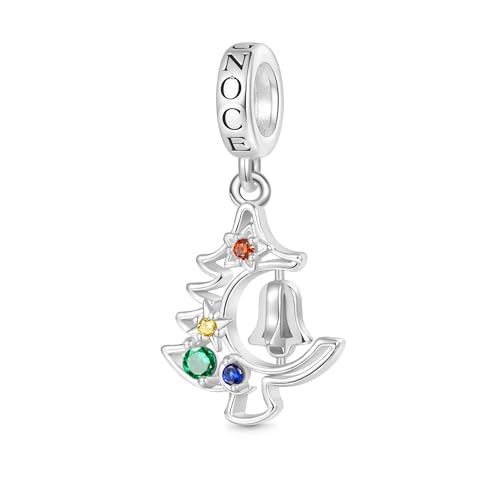 Image of GNOCE Christmas Charm Sterling Silver Pendant Bead
