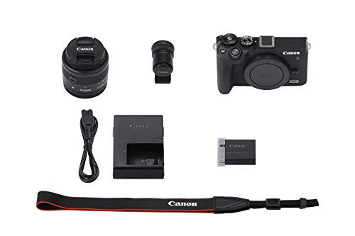 Canon EOS M6 Mark II Appareil photo numérique sans miroir 32.5 MP APS C 4K / 30 pi/ 3x zoom optique objectif EF 15 45 mm IS STM Wi Fi Bluetooth - vue 6