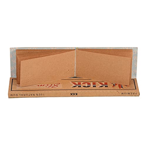 Hotshot (Box of 5) Brown Rolling Papers with Advanced Perforated Tips