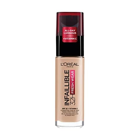 L'Oréal Paris Infaillible 24H Fresh Wear Make-up in Nr. 110 Rose Vanilla hohe Deckkraft langanhaltend Cover