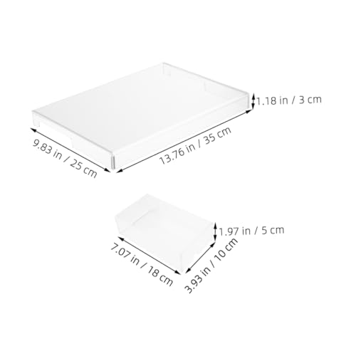 Cubierta protectora de teclado acrílica KOMBIUDA protector de polvo portátil 2
