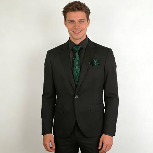 Image of Alizeal Mens 3 Pcs Long Sleeve Shirts Set