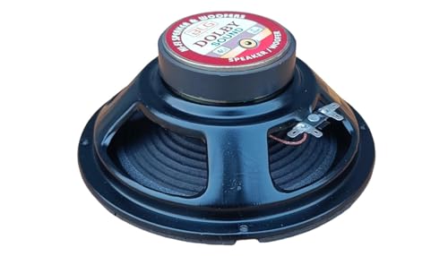 Woofers & Speakers Cone for bass Effect Woofer, Home Theater Speaker 4 Ω 80 W 8 inch Dolby Colour. (Blue)