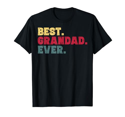 Regalos para abuelo de nieta, el mejor abuelo divertido Camiseta