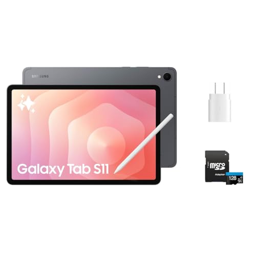Samsung Galaxy Tab S11 11C` ^ubg 256GB (2025) O[ + 128GB microSDJ[h+ 25W [d ? Wi-Fi Android^ubg ^fBXvC obe[ pt