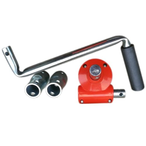 Greenhouse Hand Crank Winch Film agricole Roll Up Coiler Manual Louting Dispositif Machine Boute Roulant pour la Ventilation du Ranch en Serre