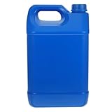 GARVALON Contenedor de Almacenamiento Sellado con Tapa Cubo Plástico Resistente para Líquidos Uso Industrial y Químico Recipiente Reutilizable para Agua y Líquidos