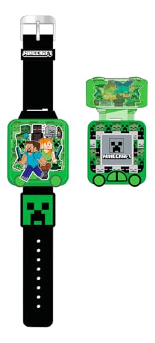 Kids Licensing   Reloj Digital Educativo con Juegos para Niños de Minecraft