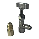 Itkcozcg R134A Klimaanlagen-Kältemittel-Dosenöffner, Adapter, Dosenventile, Ladeanschluss für Fahrzeug-Luftdienst, Luftaufladung