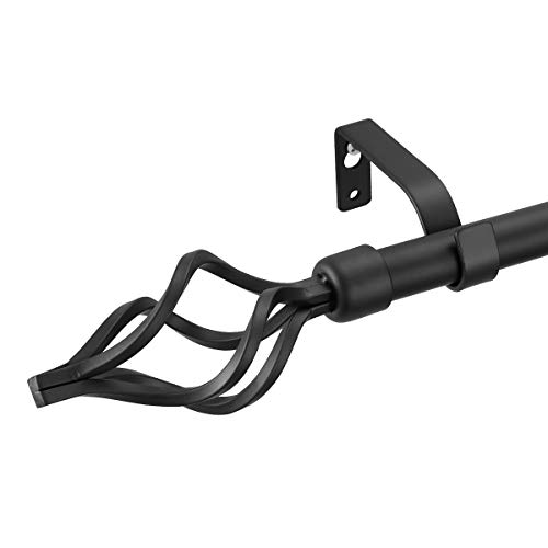 YuMierle Drapery Window Curtain Rod 3/4