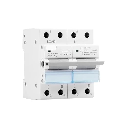 Commutateur de transfert manuel 63A GYHO9-2P inverseur de source