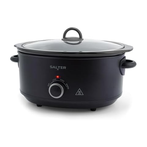 Salter Kuro 6.5L Slow Cooker with Keep Warm Cover